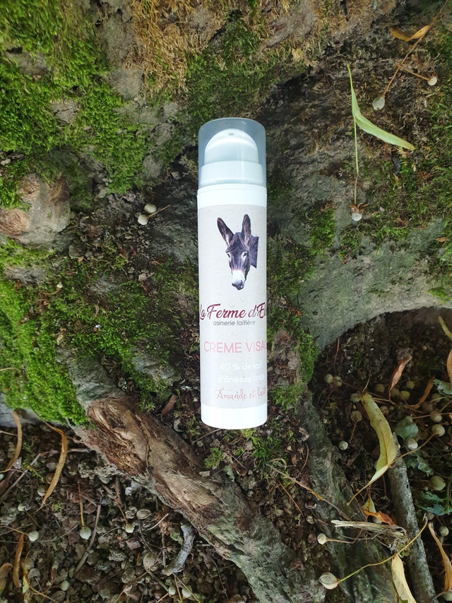 CRÈME VISAGE lait d'ânesse 