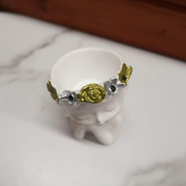 Eco Ceramic Angel Planter