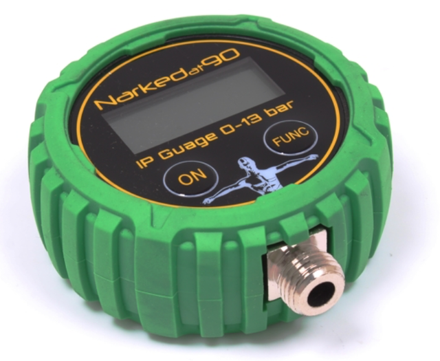 Narked at 90 Digital IP Gauge 0-13 Bar, 1/4&quot; NPT Thread