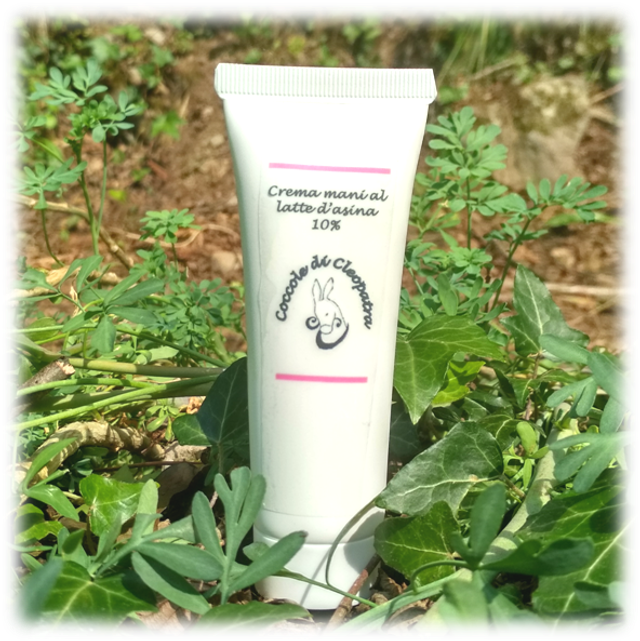 Crema mani al latte d&#039;asina