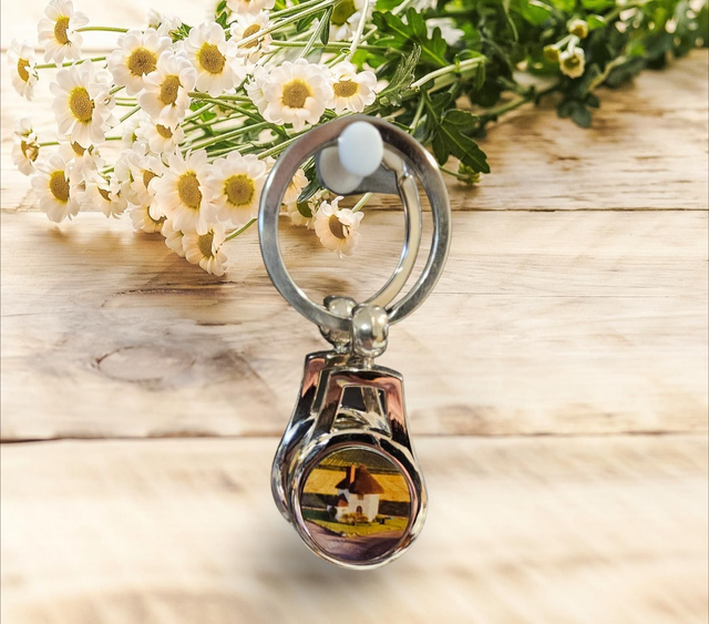 Key Ring - Skipping over the Toll (metal)