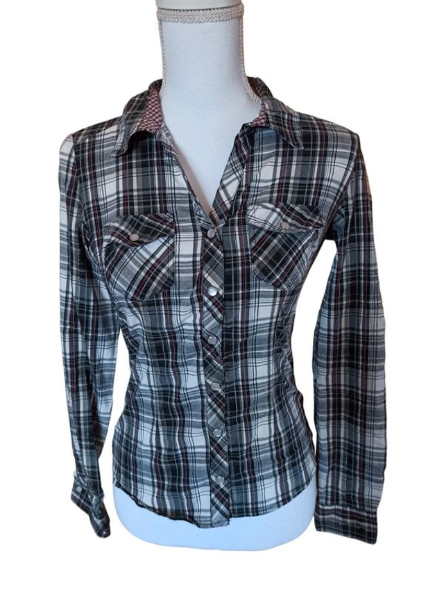 Chemise à carreaux taille 1 CACHE CACHE