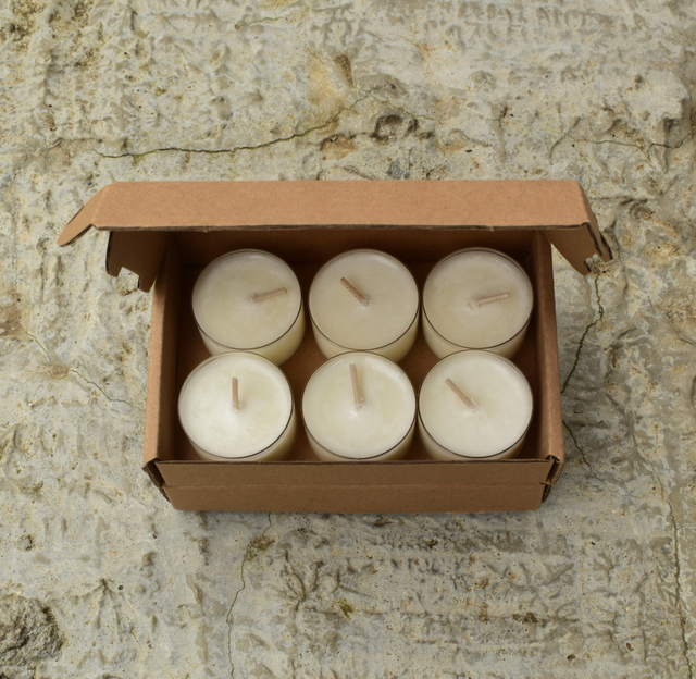 "HAZELNUT & CHOCOLATE" tealights (6pcs)