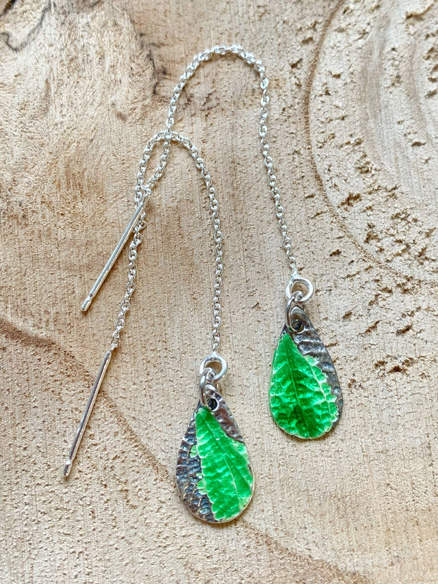 Boucles d'oreilles en Argent fin - Pièces uniques
