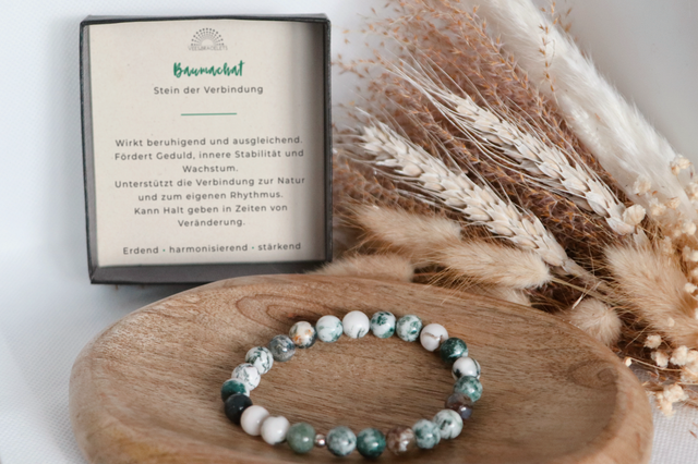 Baumachat – Armband der Verbindung