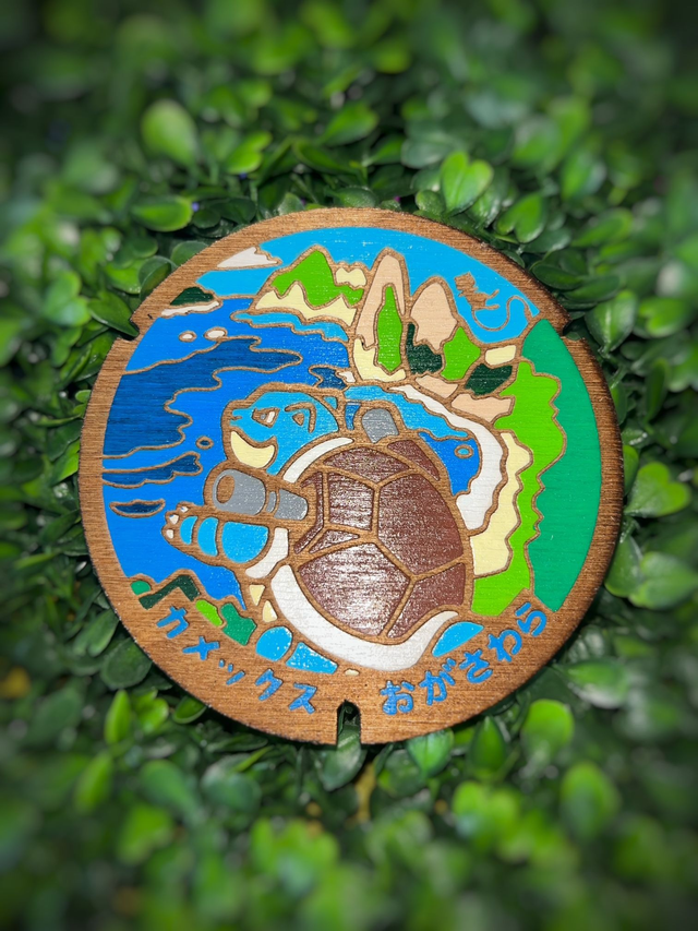 Plaque pokémon Tortank.