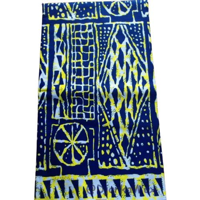 Tissu pagne Ndop Bamiléké Cameroun coton