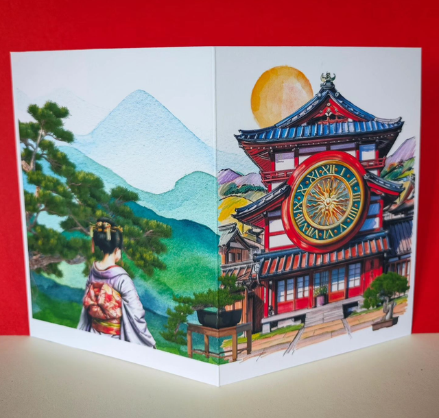 Le temple et le gros horloge