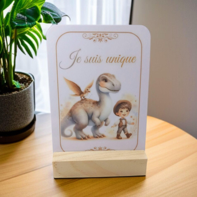 📚 Papeterie - Cartes d'affirmations positives Dinosaures