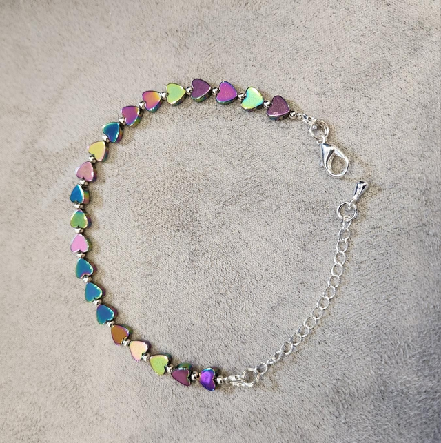 Hematite (Rainbow) Bracelet
