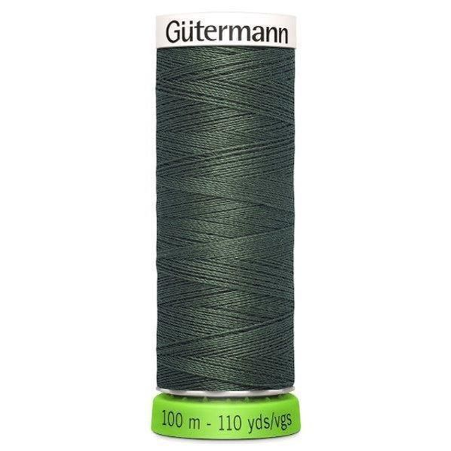 Gutermann Sew All Recycled rPET Thread 100m 269 - dark olive