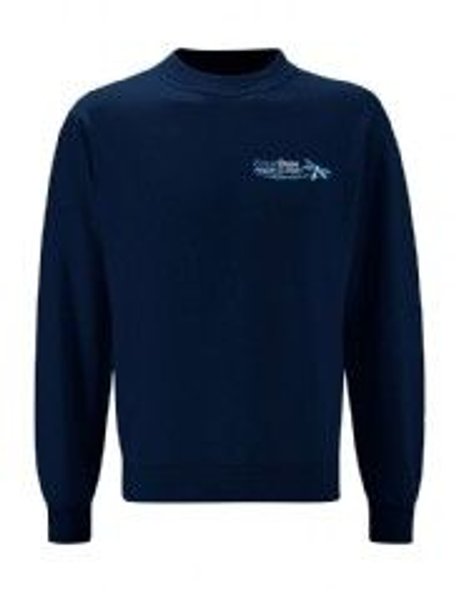 Jumper, navy with school logo