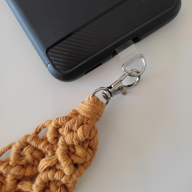 Tour de cou en macramé