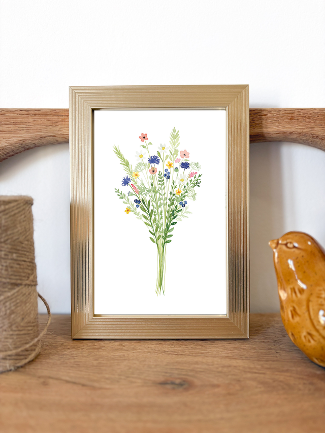 Illustration Bouquet champêtre