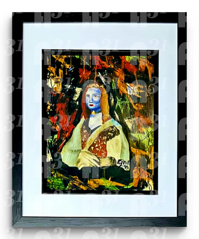 647. Mona Rainbow Lisa Print 