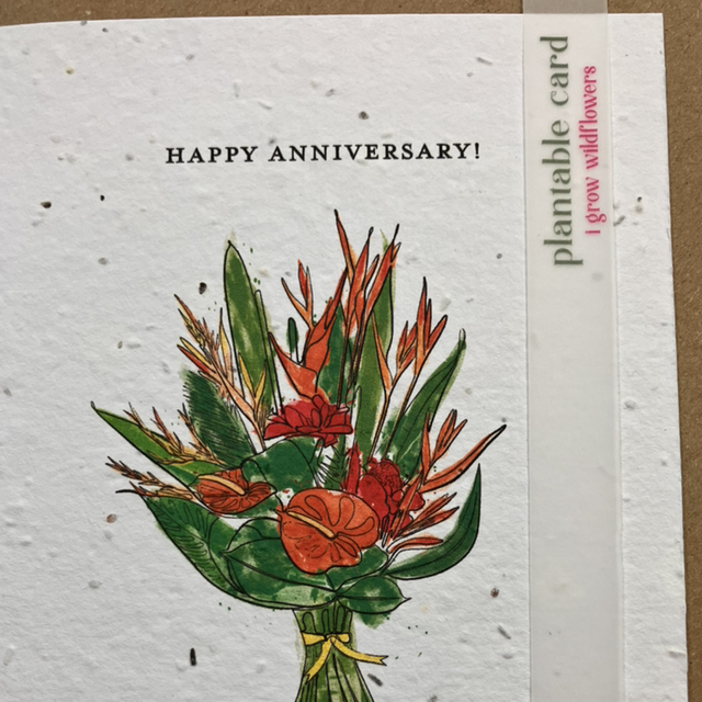 Seed Card Anniversary 