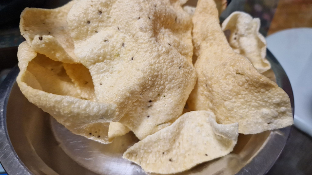 Plain Poppadum 