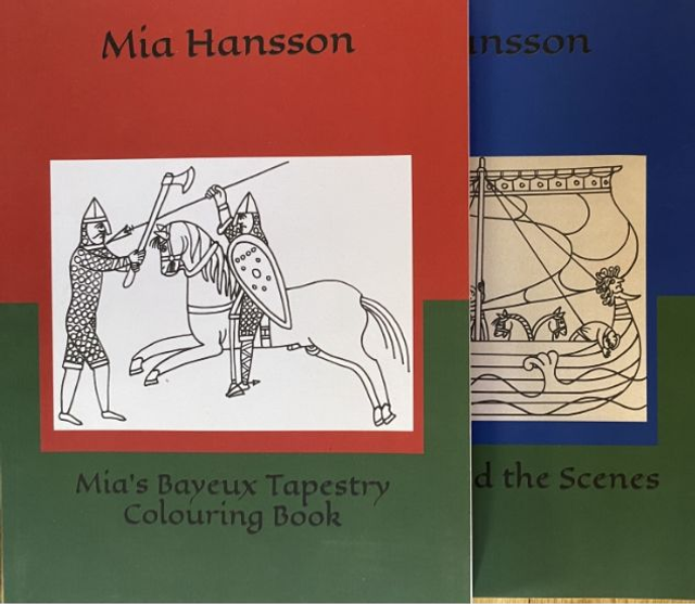 Mia's Bayeux Tapestry Colouring Book & Bayeux Behind the Scenes e-books