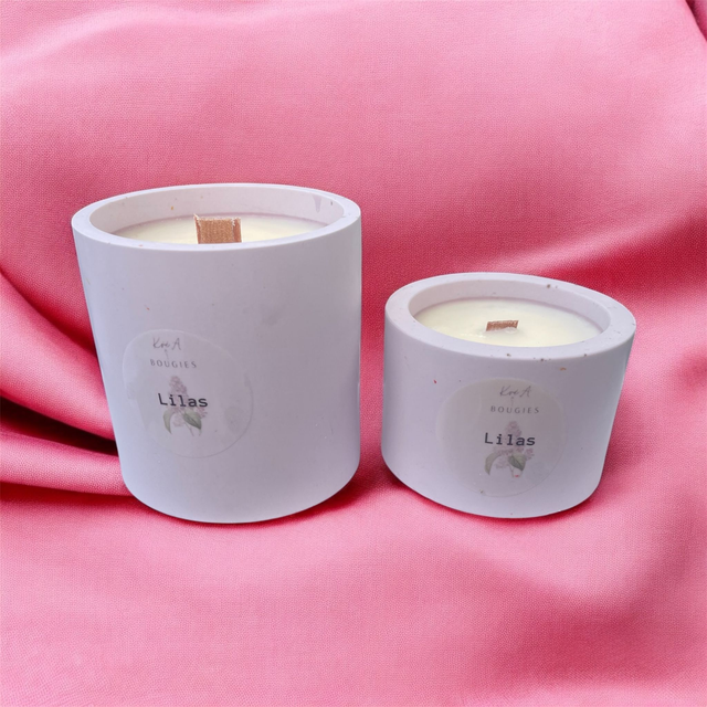 Bougie parfumée Lilas : Une touche de douceur pour votre intérieur