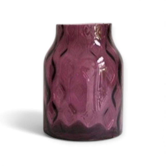 OnsHUS vaas BUBBLE Eggplant