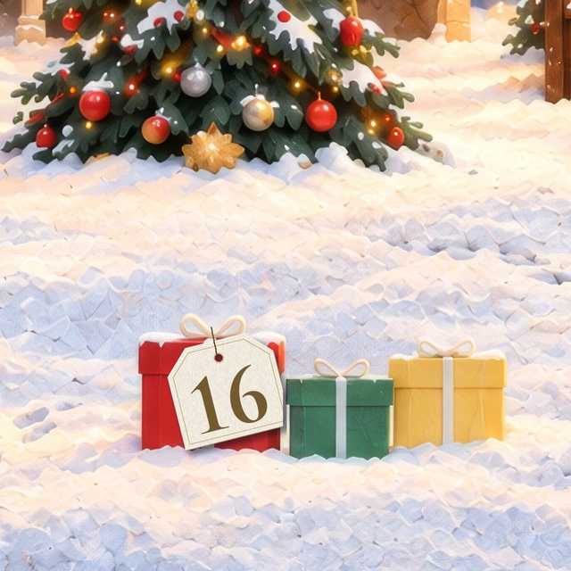 Adventsbild 16 – Die Geschenke