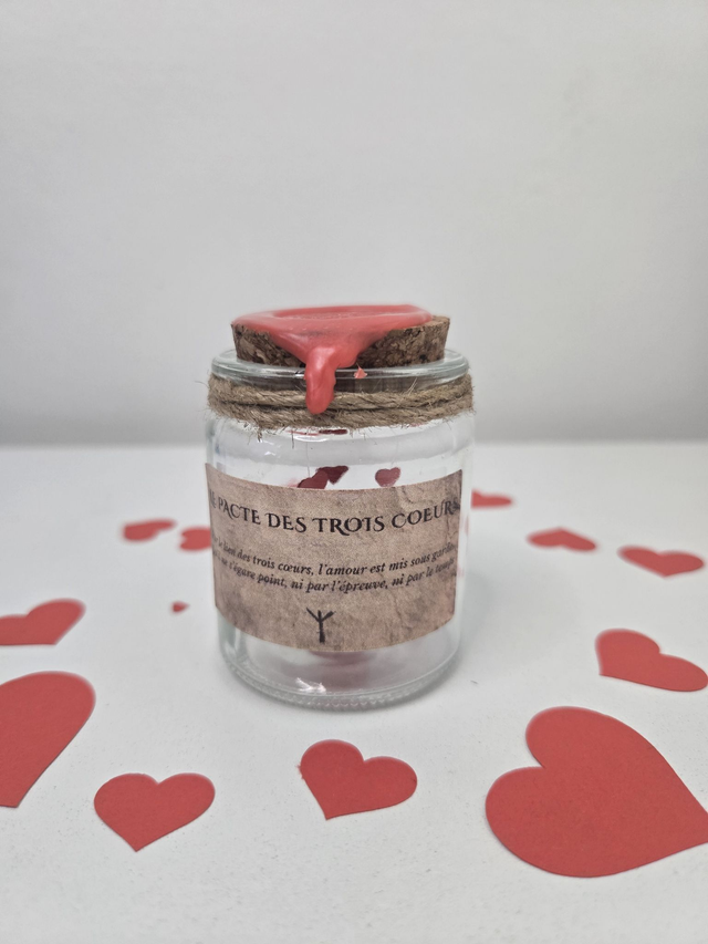 Pacte des Trois Cœurs – Talisman d’Amour et Protection