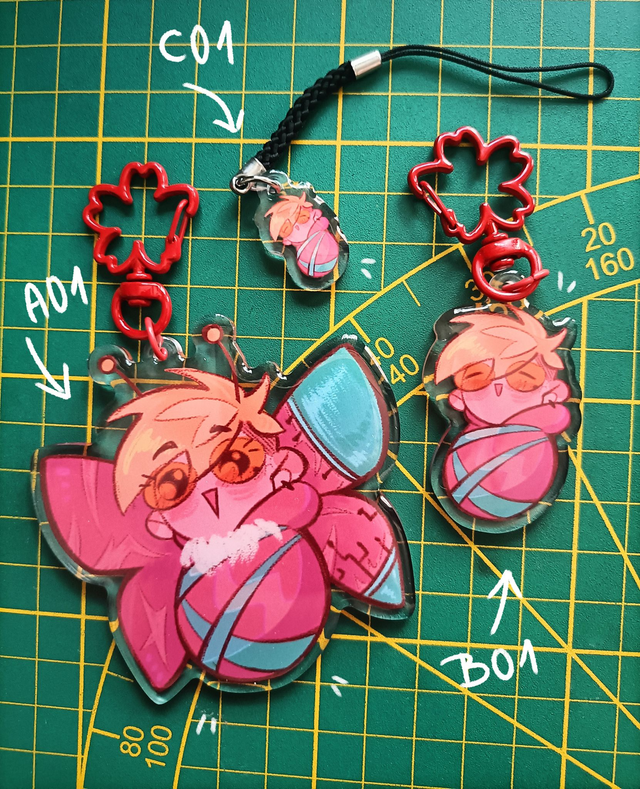 Butterfly Vash (4 variations)