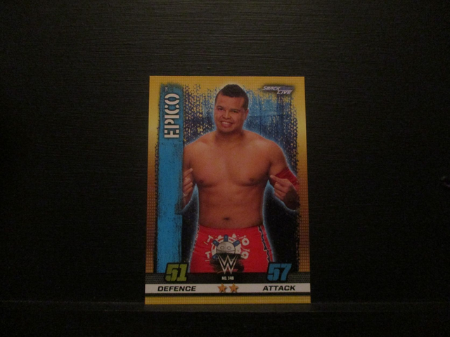 Epico - Smackdown Live Slam Attax 10th Edition Original Trading Card #146