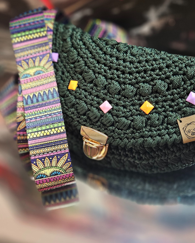 Sac banane Sweetie vert foncé