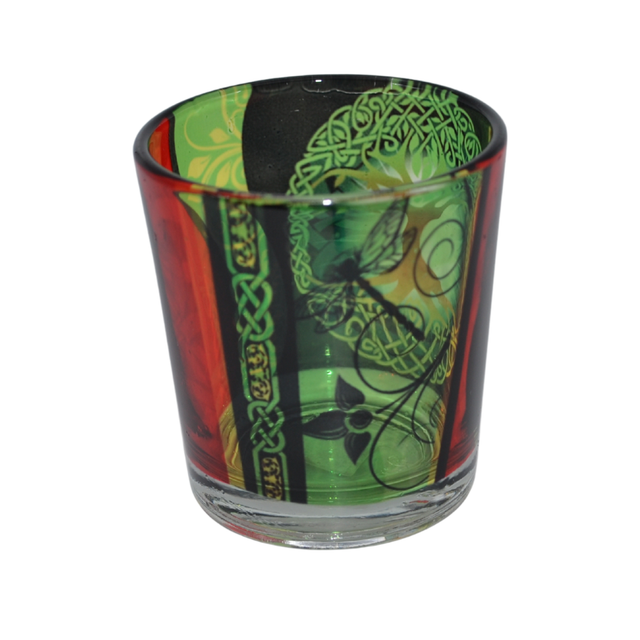 Bougeoir en verre - Arbre de Vie