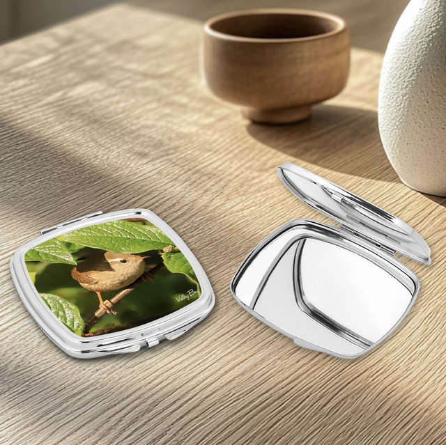 "Jenny Wren" Compact Mirror   
