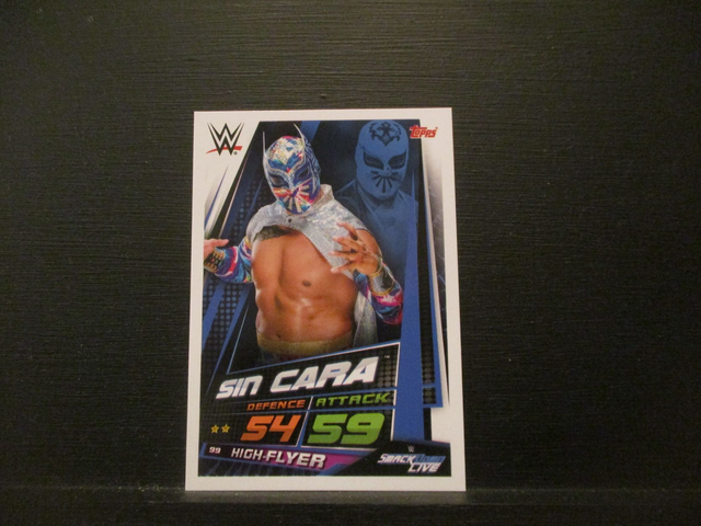 Sin Cara - Smackdown Live Slam Attax Universe Original Trading Card #99