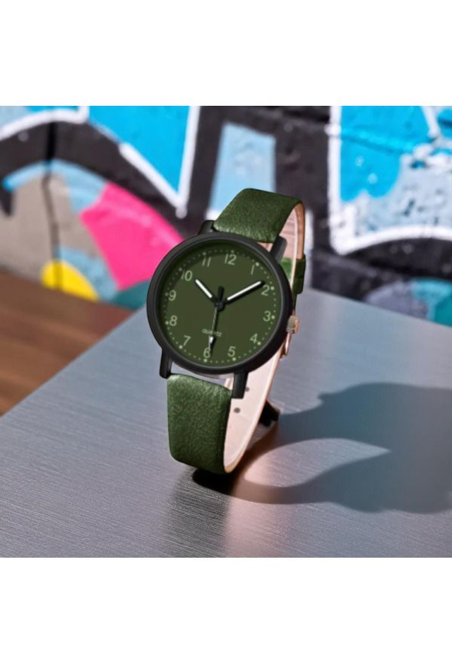  Uhr Fashion Casual schwarz