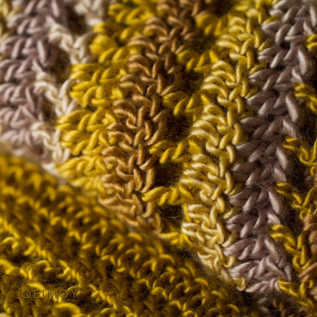 Handgehaakte driehoekssjaal