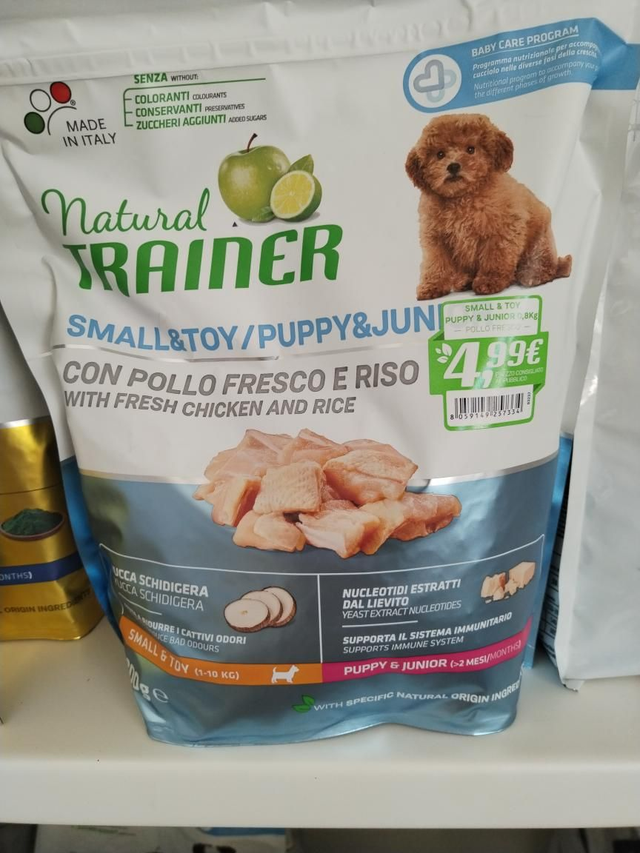 Natural Trainer Small&Toy/Puppy&Junior