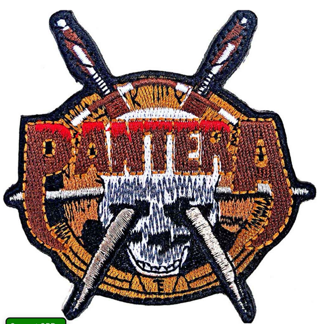 Pantera Standard Patch: Skull Knives