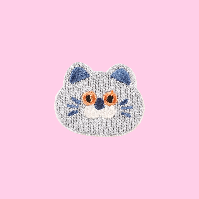 Grey Cat (Self Adhesive)