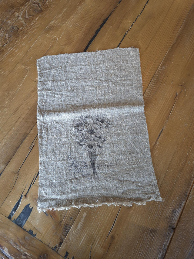 Shabby doek klaproos