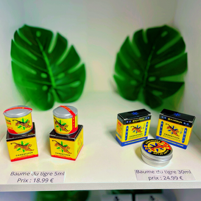Baume du tigre CBD CBG 