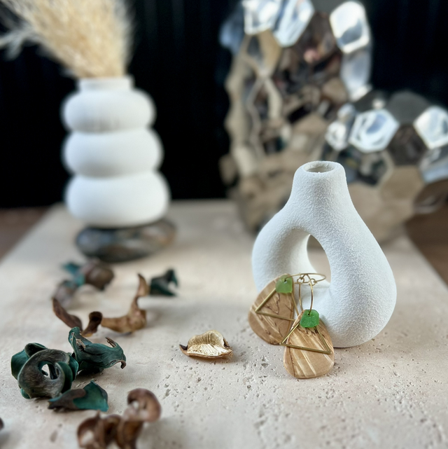 Duo "Clarté de Verre" – Bouleau Précieux &amp; Verre Givré