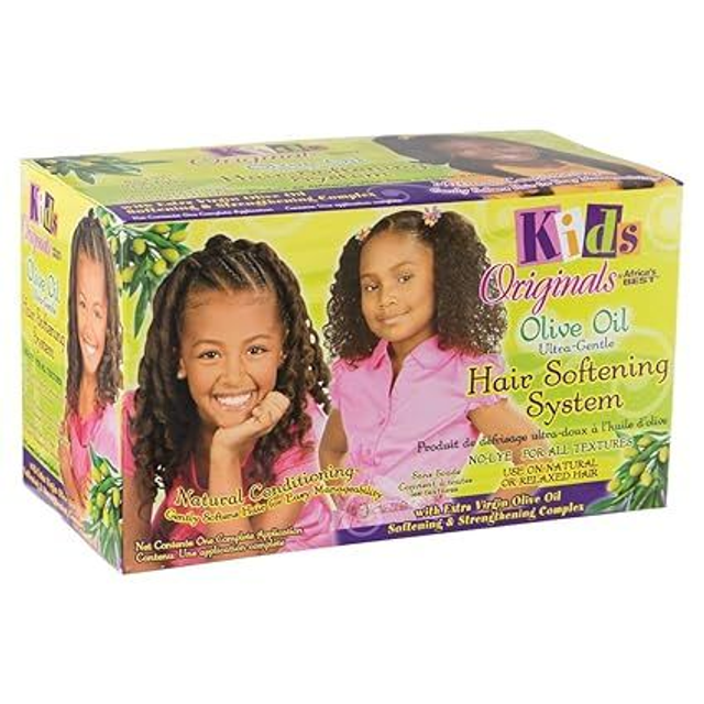 Originals by Africa's Best Kids Olive Oil Ultra-Gentle Hair Softening System