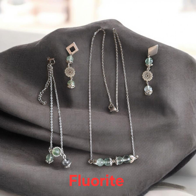 Parures en Pierres Naturelles – Fluorite 