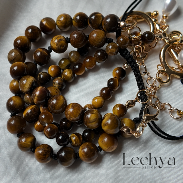 Bracelet Coffee - Œil de Tigre