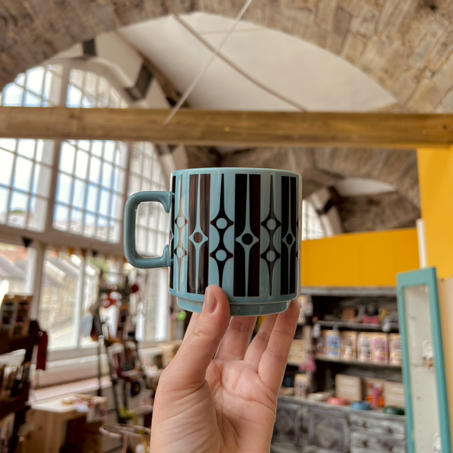 Magpie X Hornsea Mug Geo - Teal