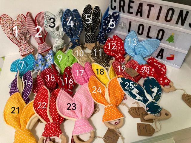 Anneau dentition bébé