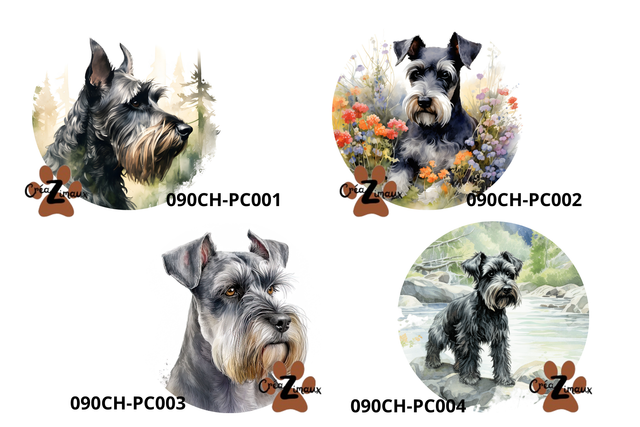 Porte clé Schnauzer