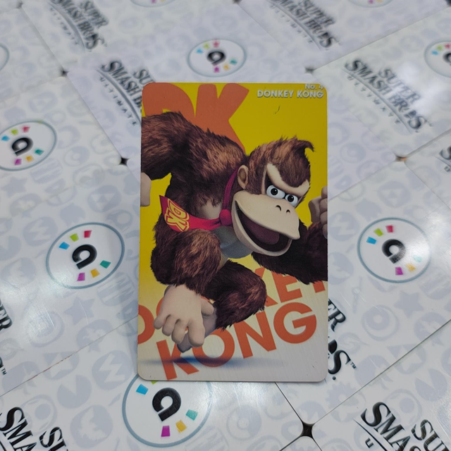 Tarjeta Amiibo Donkey Kong / Smash Bros