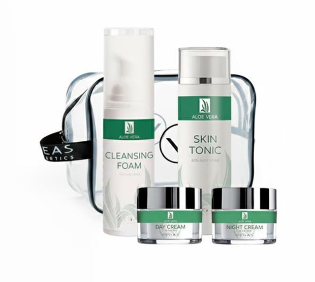 Aloë Vera Gezichtsverzorgingsset  + Gratis Masker (t.w.v. €27,90)
