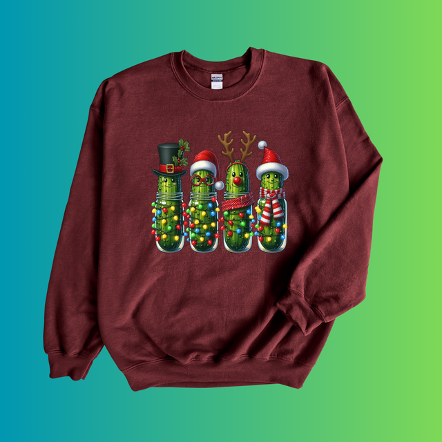 Festive & Brined – Christmas Pickle Jumper