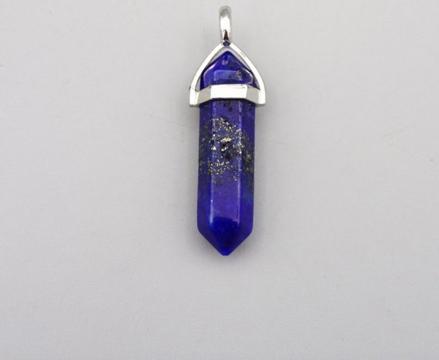 Lapis Lazuli Point Pendant